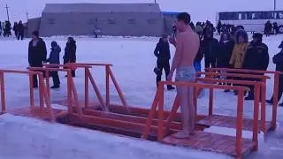 Крещение 2020 г  Петропавловск СКО сюжет Павла Петрова