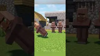 Minecraft Villagers Dance Off #minecraft #minecraftmemes #villager