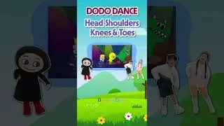 Head Shoulders Knees & Toes | Dance Along | Nursery Rhymes | Kids Rhymes | DODO ABC | Reading Gate