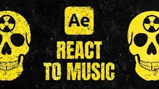 ☢️ How to make anything React to Music in After Effects!