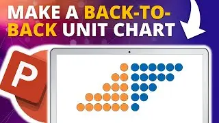 How to Make Back to Back Unit Chart in Microsoft PowerPoint 🔥 [PPT CHARTS!]