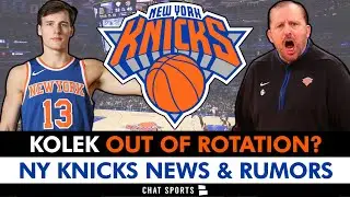 Tyler Kolek OUT Of Knicks Rotation? | New York Knicks News, Rumors