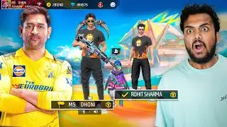 Ms Dhoni vs NayanAsin  Rohit Sharma prank Gone Wrong😨 Independence Day - Garena Free Fire Max