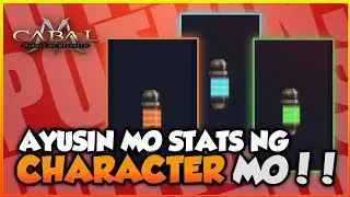 Cabal Mobile PH | Paano ayusin ang stats using Extract Potions? 🤔 | Guide Part 1