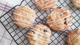 Cranberry White Chocolate Chip Cookies 크랜베리 화이트 초코칩 쿠키 | SweetHailey