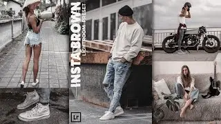 Insta Brown - Lightroom presets | brown presets | instagram filters | brown tone lightroom presets