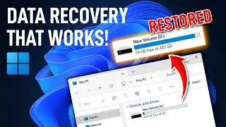 How to RECOVER Accidentally Deleted Photos/Videos/Files on WINDOWS!