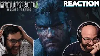 Metal Gear Solid Delta: Snake Eater Reveal Trailer Reaction | Playstation Showcase 2023