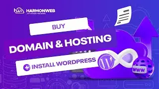 How to Buy a Domain & Hosting in HarmonWeb And Install WordPress [2023 GUIDE]