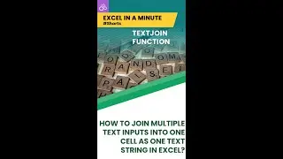 TEXTJOIN FUNCTION EXCEL  