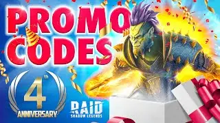 RAID Shadow Legends Promo Codes🌸 4TH ANNIVERSARY giveaway 🌸 2023