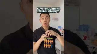 KAPAN WAKTU TERBAIK KONSUMSI VITAMIN D? #vitamind #dokter #vitamin #youtubehealthindonesia