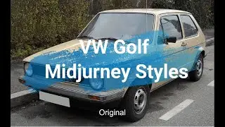 The People's Cars – VW Golf - 10 Different Fictional Styles by Midjurney (80)