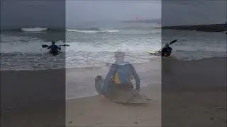 Surfing, Costa Nova do Prado, Aveiro, Portugal, September 3, 2014