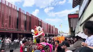 Here come the the giant lion by Yun Yee Tong for Cabramatta moon festival 2024