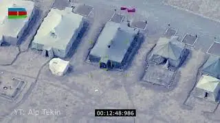 Azerbaijan Bayraktar TB2 drone strike compilation #1