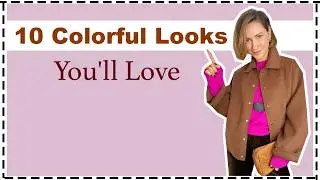 The Hottest Shades of the Season - 10 Colorful Fall/Winter Looks You'll Love