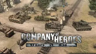 Company of Heroes Power Of Wespe 1vs2 Expert [Europe At War mod]