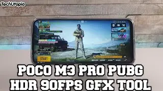 Poco M3 Pro PUBG 90FPS HDR GFX Tool Gaming test! Dimensity 700(Same SOC as Samsung A22/Realme 8?)
