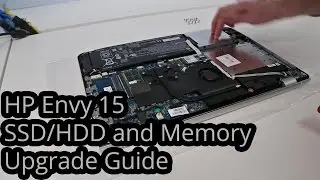 HP Envy 15-ah151sa - HDD/SSD and Memory Upgrade Guide