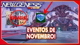 Eventos de Novembro começou! | PSO2NGS