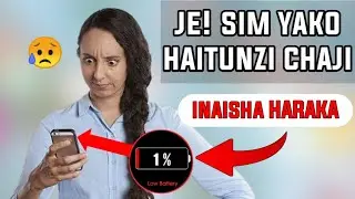 Jinsi ya kufanya Simu itunze Chaji mda Mrefu | how to Increase battery life