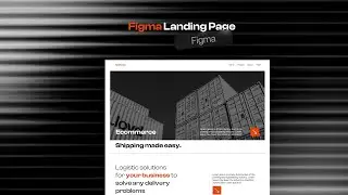 Landing page UI Design in Figma For Beginners + Responsive | Figma Tutorial