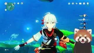 Exploring Fontaine & Farming Primos for Furina | Genshin Impact ʕ•ᴥ•ʔ