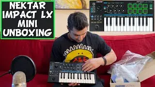 Nektar Impact LX Mini Unboxing (MIDI Keyboard & MIDI Controller)