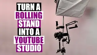 Building A YouTube Studio On A Rolling Stand (Some New Gear)