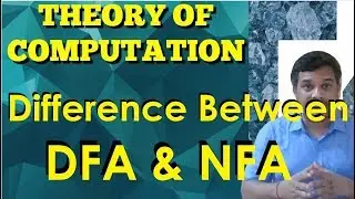 Difference Between DFA and NFA || ToC || StudiesStudio