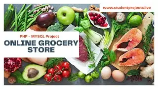 Online Grocery Shopping website Project in PHP and MySQL