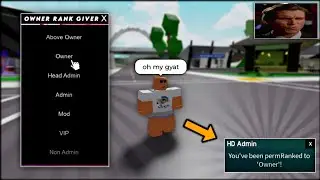 [ FE ] Owner Ranker GUI Script - Become The Alpha Sigma in the Server frr🐺💯 | Roblox Scripts *2024*