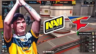 Нереальный камбэк от Нави! NAVI vs FAZE. ESL Pro League Season 11 CS:GO