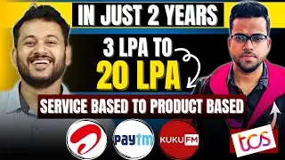 Got 4LPA at TCS  | How did he Get 20LPA 🚀 | How to get JOB in 2024