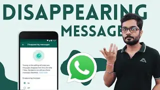 How to use Whatsapp disappearing Message Feature || Whatsapp New Update