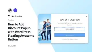 How to Add Discount Popup with WordPress Floating Awesome Button