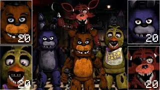 Ultimate Custom Night - Withered Classic Animatronics (Mod)