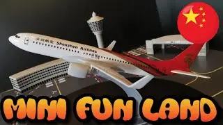 unboxing diecast Aircraft Model  B-5322 Shenzhen Airlines Boeing 737-86N 深圳航空  (001002)