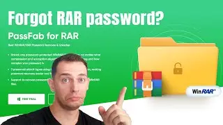 RAR Password Unlocker | How to Remove Password from RAR  | How to Unlock RAR Files without Password