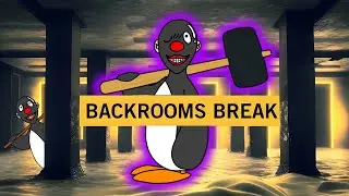 もしもピングーが「Backrooms」の世界に武器を持って挑んだら多分こうなる