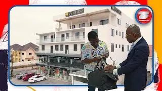 Savile Row Boss Takes Zionfelix On Exclusive Tour Through His New Building At East Legon