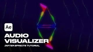 How to create Audio Visualiser Spectrum Waveform Effects | After Effects Tutorial (No Plugin)