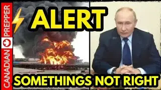 ⚡ALERT! RUSSIA IS BURNING!  PUTIN IS STOCKING BUNKERS, US EMBASSY WARNING, NATO BASE ON ALERT