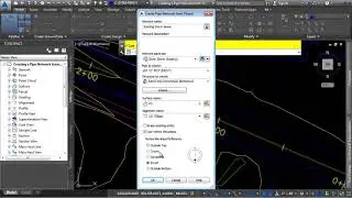 Creating A Pipe Network From Objects AutoCAD Civil 3D