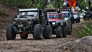 TRX4 Range Rover Classic'JK Rubicon'R1'CheroKee'JY Wrangler' Rock Racer Group Trail