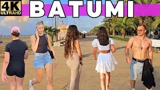 🇬🇪 4K HDR | Batumi Georgia - season still going on ?