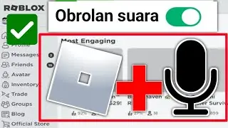 (Pembaruan baru✅✅) Cara mendapatkan obrolan suara di Roblox panduan lengkap -2024