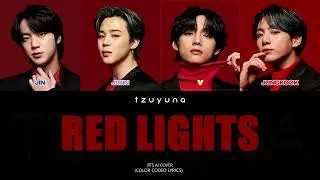 BTS - RED LIGHTS  by Stray Kids (Bangchan, Hyunjin)  |  AI COVER