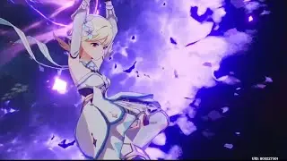 LUMINE ELECTRO TRAVELER SWORD FULL POWER GENSHIN IMPACT CUTSCENE